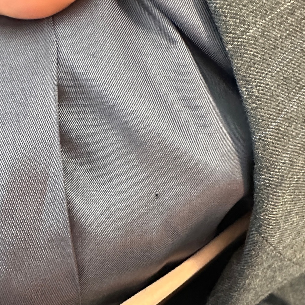 Hart Schaffner Marx VTG Old Money Academia Business ClassicCharcoal Blazer Sz40L - Picture 14 of 14